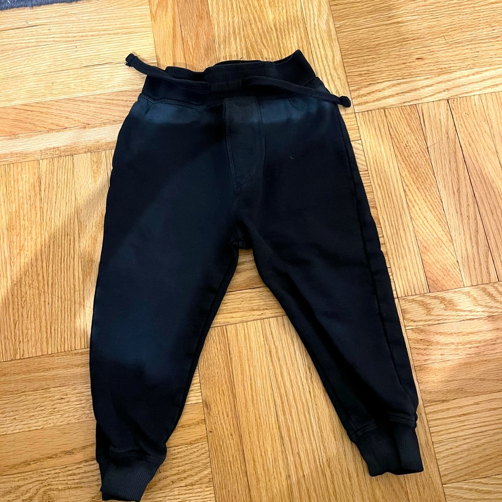 Black Mish joggers size 3